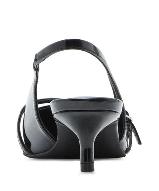 MADDEN GIRL KRYSTALL BLACK PATENT HEELS