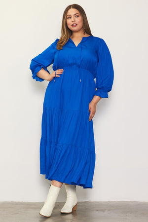 BLUES FEST MAXI DRESS