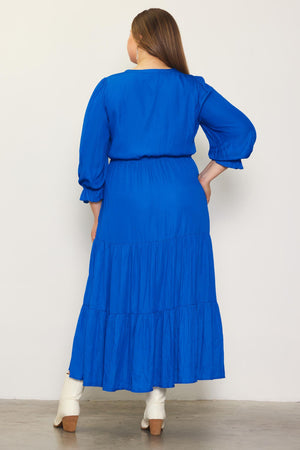 BLUES FEST MAXI DRESS