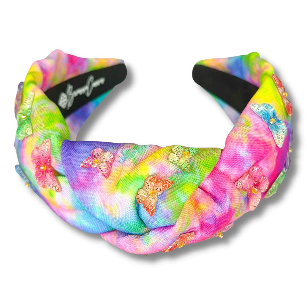 BUTTERFLY TIE DYE HEADBAND BRIANNA CANNON