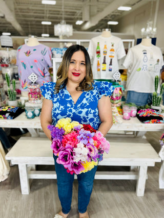SKYLAR FLORAL TOP