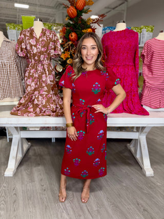 MARGARET MIDI DRESS