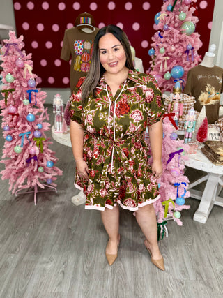 Nikki Shift Mini Dress
