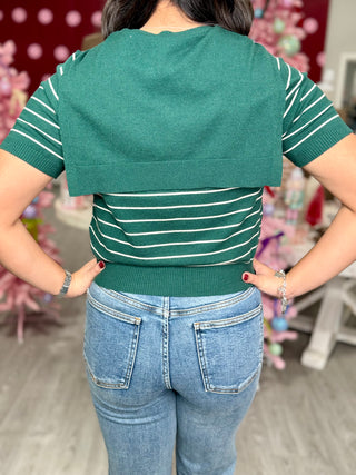 BRIANNA STRIPED TOP