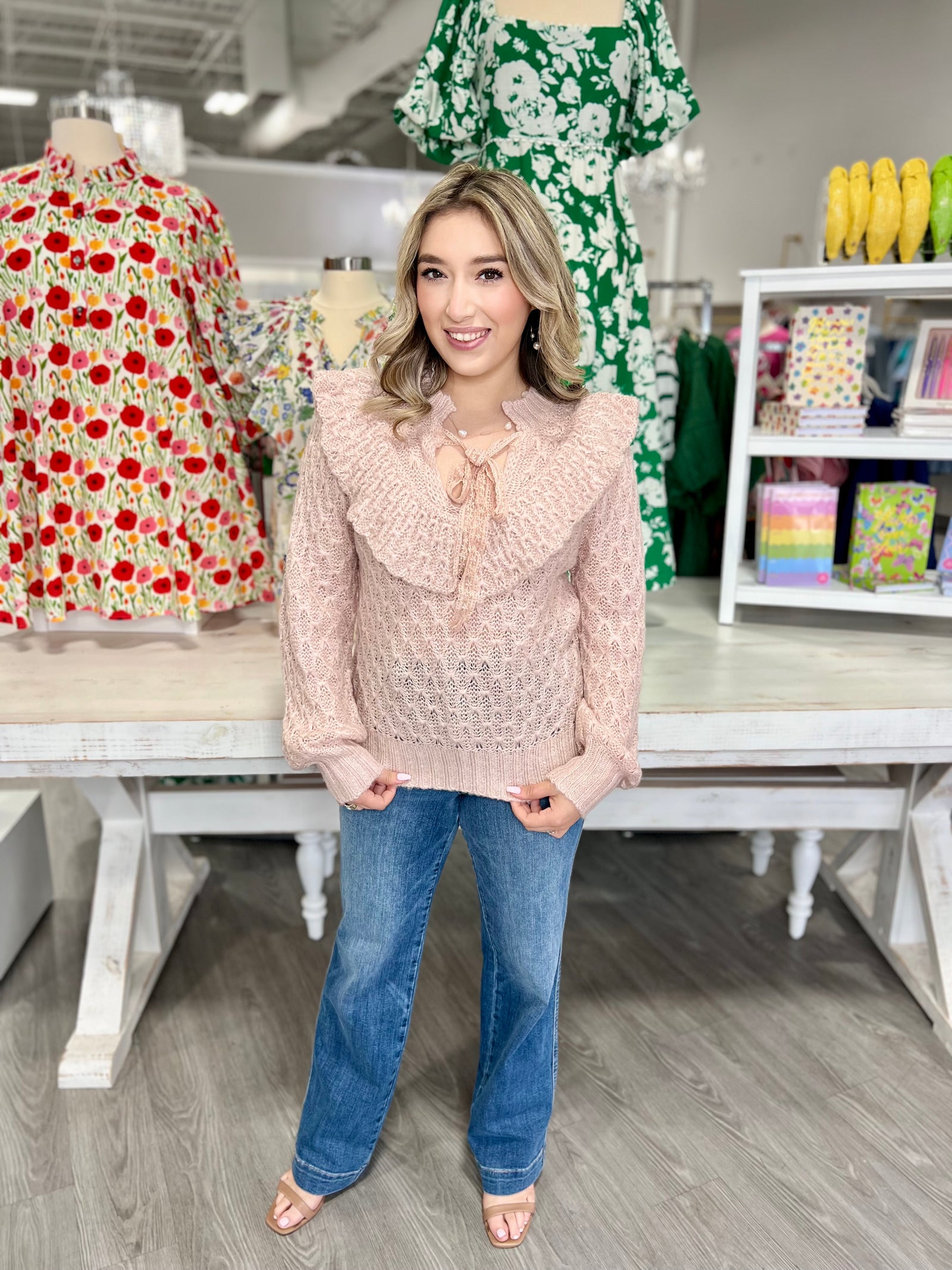 MARLENE PINK KNIT