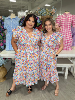 Hollis Dress- Multi Fiesta