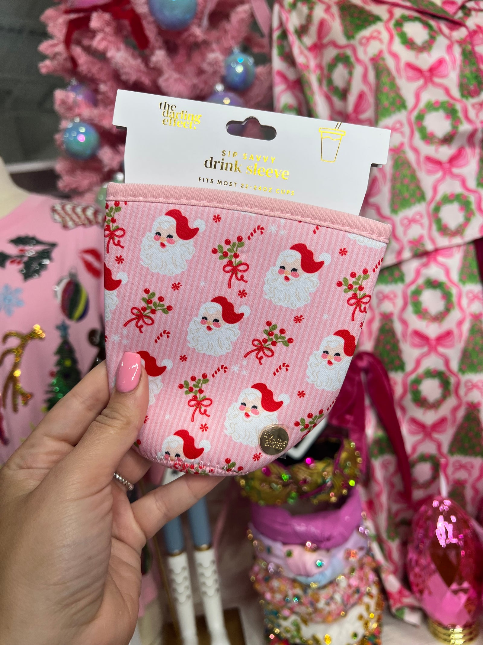DEAR SANTA-Sip Savvy Drink Sleeve-Large