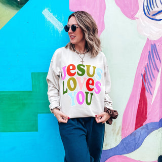 JESUS LOVES YOU SWEATSHIRT