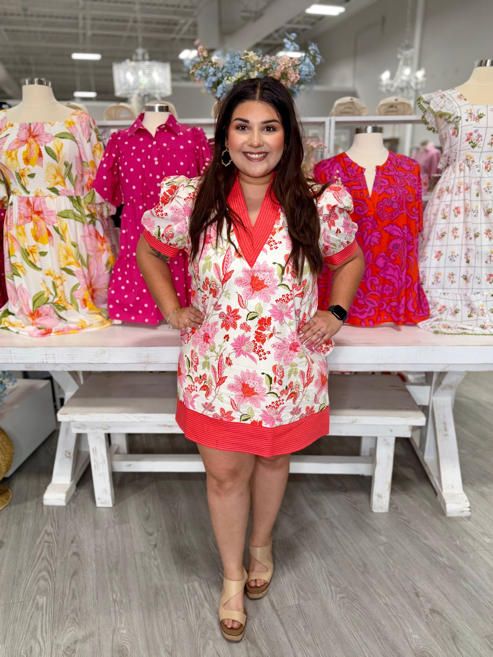 BIANCA FLORAL DRESS