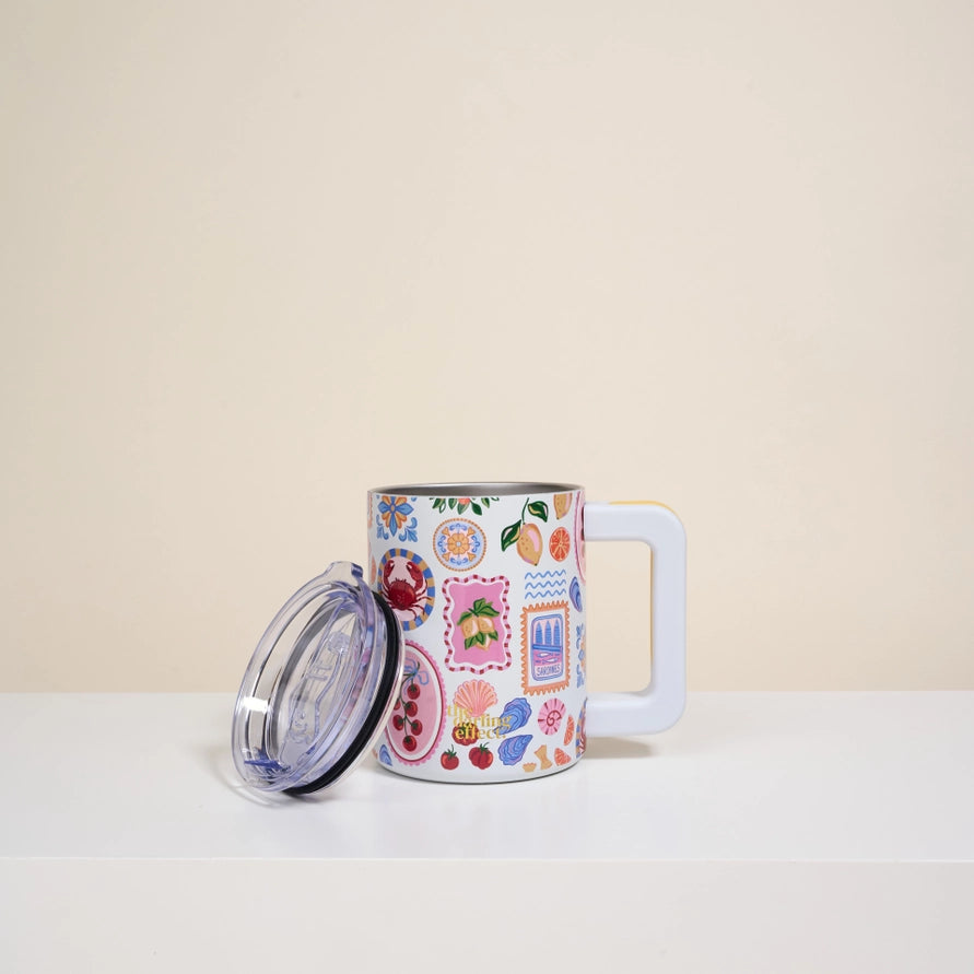14 oz Insulated Mug–Ciao Bella
