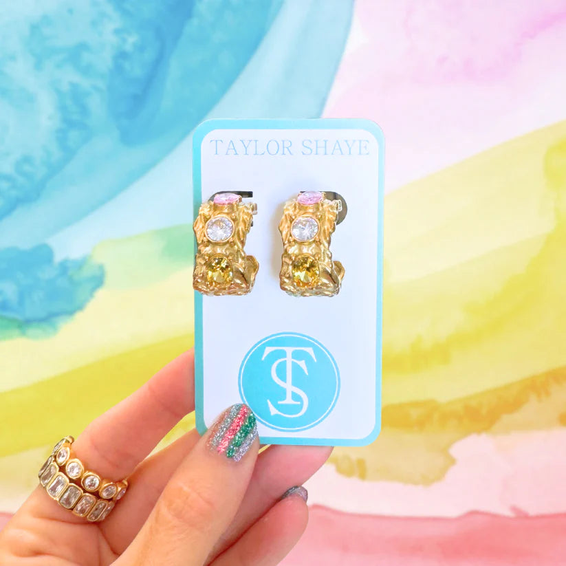 multi color Elizabeth Hoops