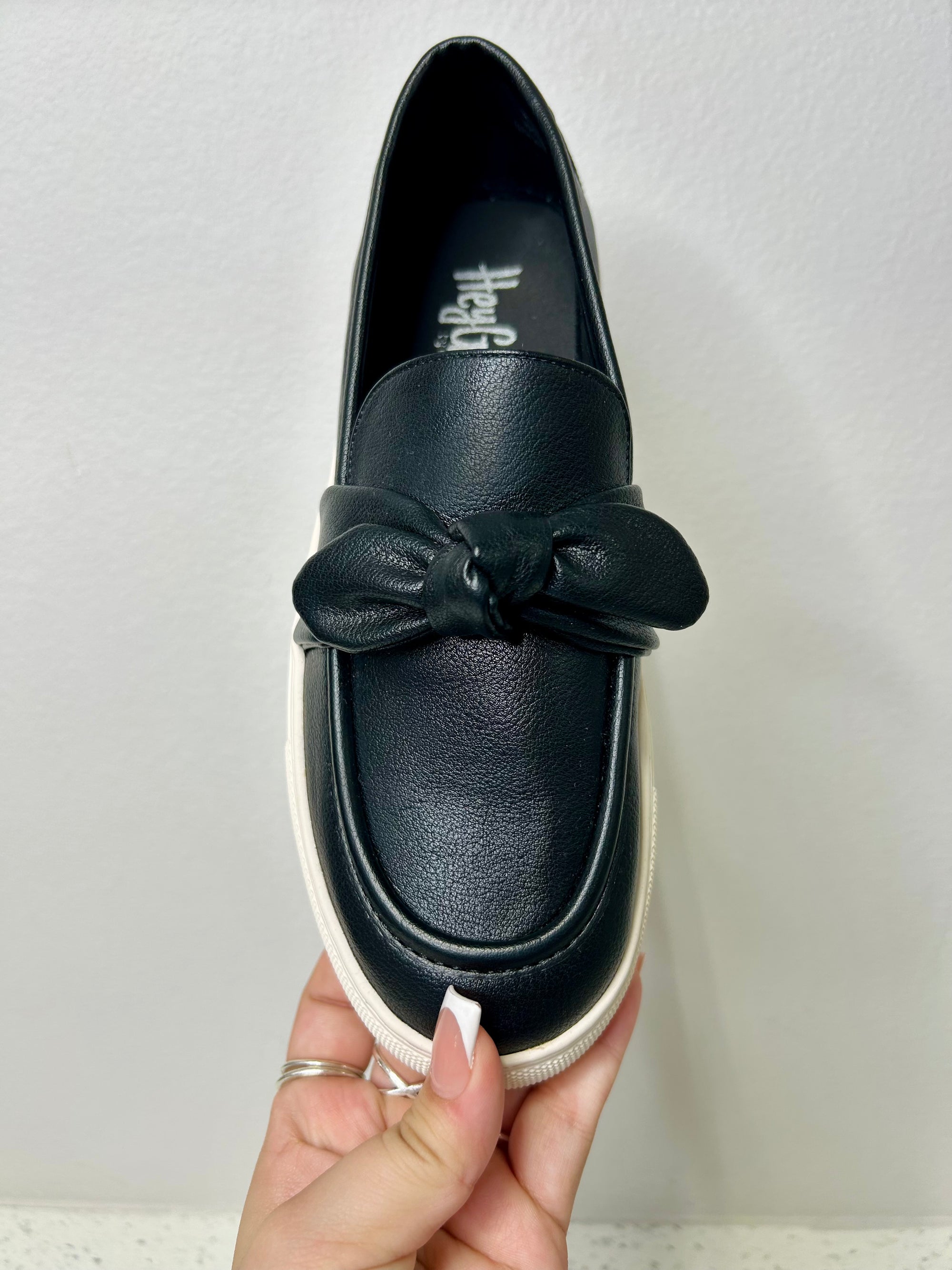 CORKYS BLACK WHY KNOT SNEAKER