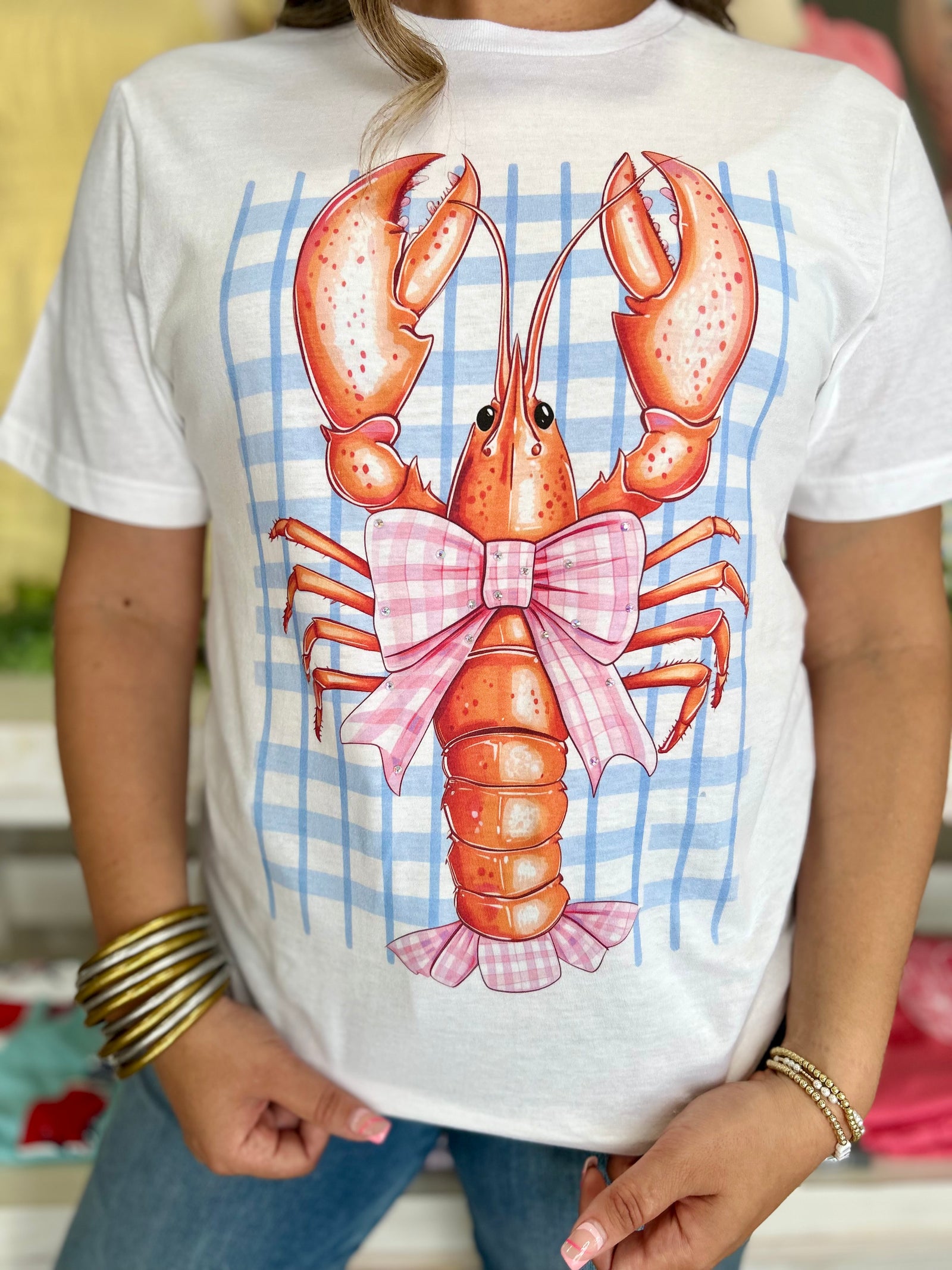 COQUETTE LOBSTER TEE