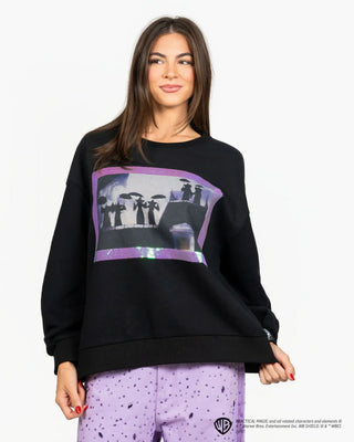 Licensed Black Practical Magic Witches Framed Sweatshirt