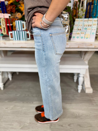 MORGAN LIGHT DENIM JEANS