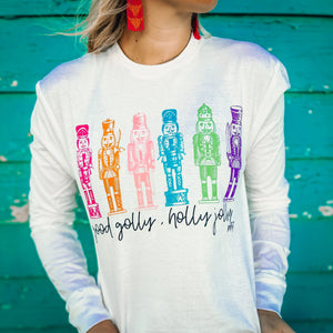 Good Golly, Holly Jolly Longsleeve Tee