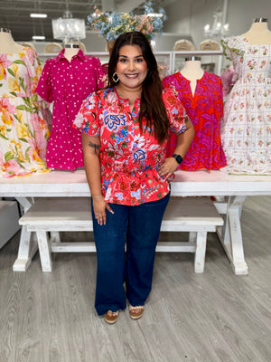 TAMMY FLORAL TOP