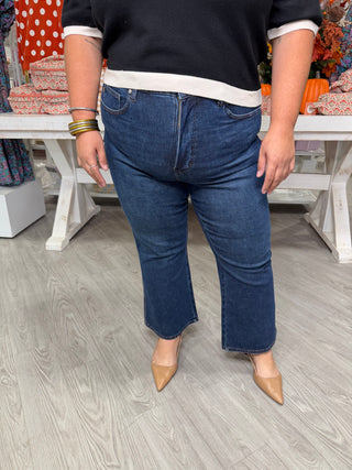 JEANELLE TUMMY CONTROL JUDY BLUE KICKFLARE