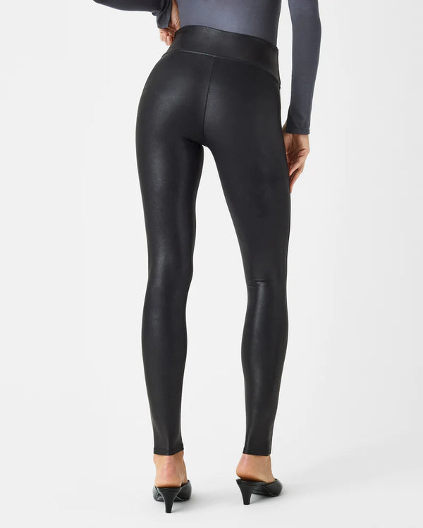 Buy Spanx Faux Leather Leggings - Black | Nelly.com