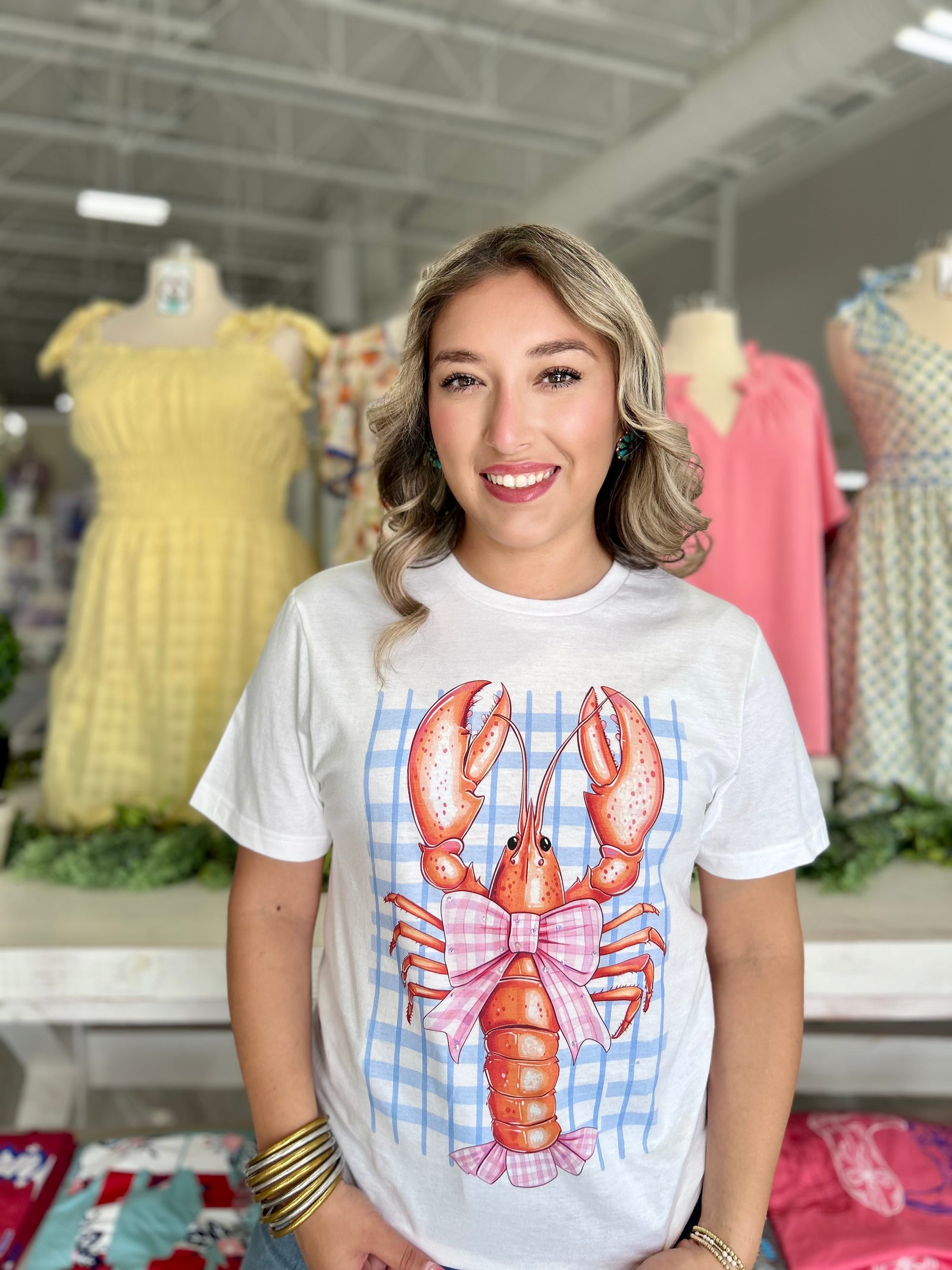 COQUETTE LOBSTER TEE