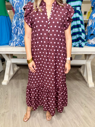 CHARLOTTE POLKA DOT DRESS