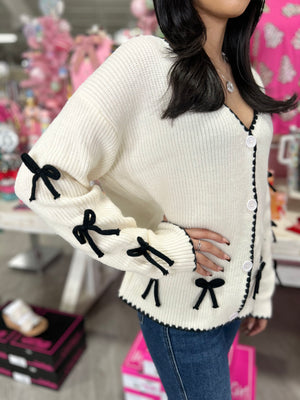 AMBRY BOW Cardigan