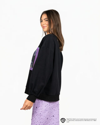 Licensed Black Practical Magic Witches Framed Sweatshirt