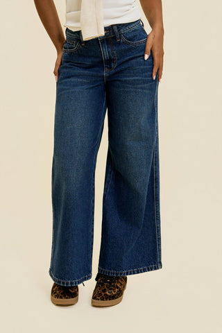 ALAYNA LUX RETRO WIDE PETITE JB JEANS