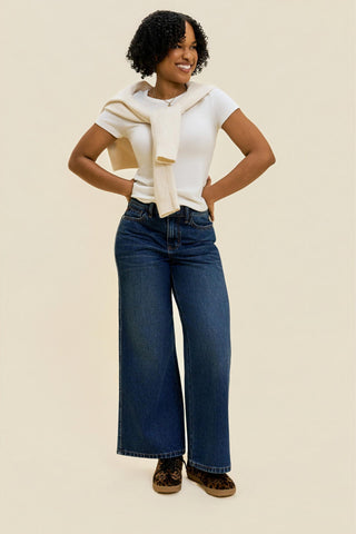 ALAYNA LUX RETRO WIDE PETITE JB JEANS