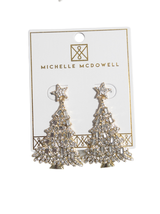 O'CHRISTMAS TREE EARRINGS