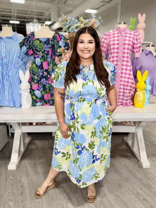 NATALIE FLORAL DRESS
