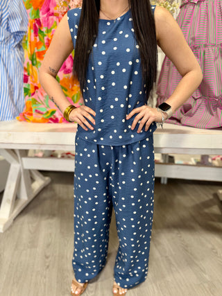 YADIRA POLKA DOT SET