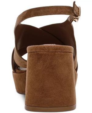 Steve Madden Marino Platform Chestnut Heels