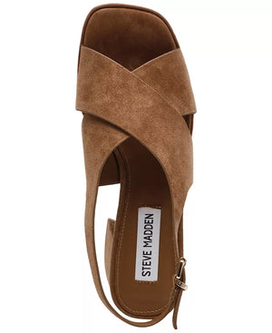 Steve Madden Marino Platform Chestnut Heels