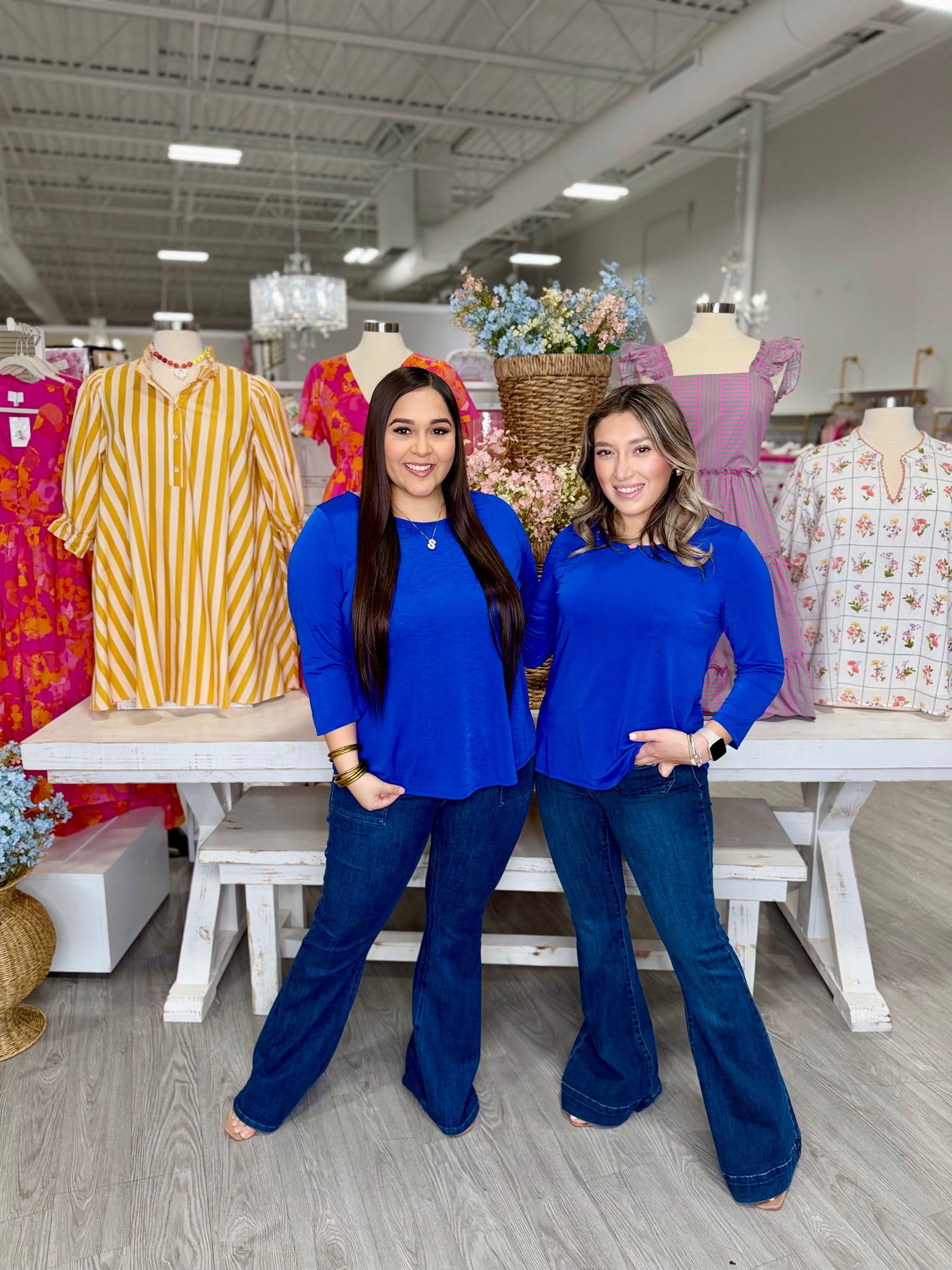 DELILA ROYAL BLUE TOP