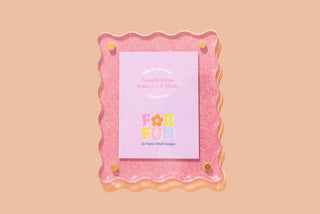 PINK For Fun - Acrylic Magnetic Frames - Assorted Colors