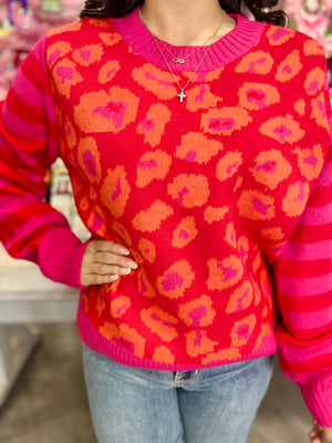 POPPY LEOPARD SWEATER