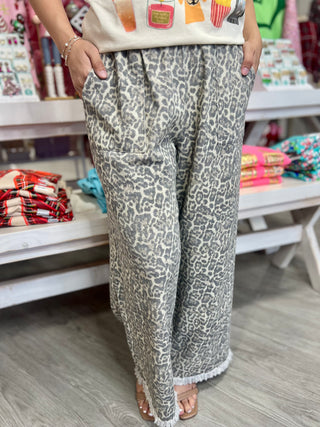 KHLOE LEOPARD JEANS