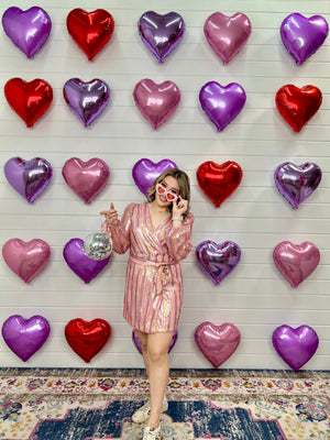 GALENTINE SEQUIN DRESS