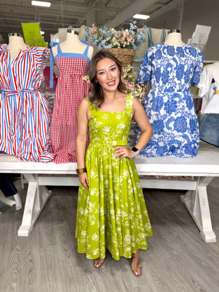 TORI MIDI DRESS