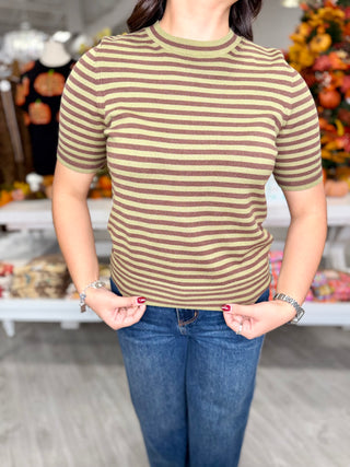 LINDA STRIPE TOP