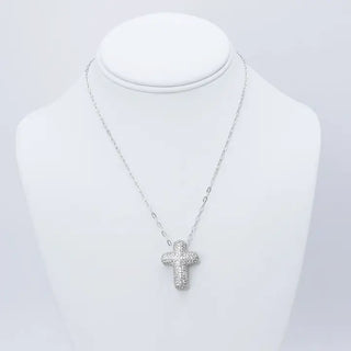 Faithful Glow Silver Necklace