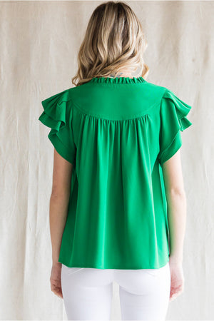 JANIE GREEN TOP