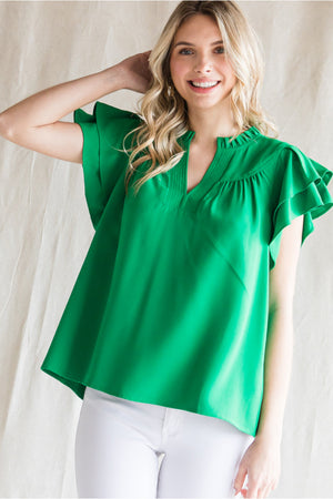 JANIE GREEN TOP