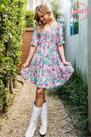 PEYTON FLORAL DRESS