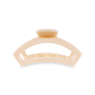 Open Almond Beige Medium Hair Clip