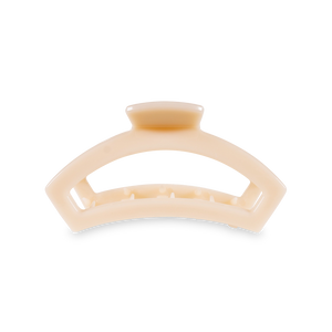 Open Almond Beige Medium Hair Clip