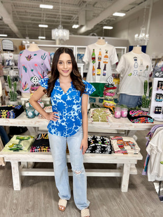 SKYLAR FLORAL TOP