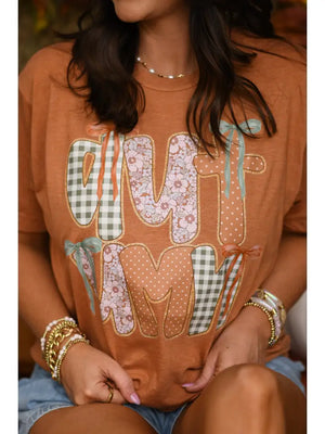 Autumn Faux Patch Tee