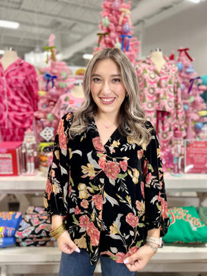 JENNIFER FLORAL TOP